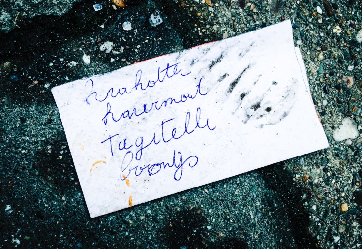 Tagliatelle. Te Voet in de Stad. Foto Hendrik Elie Vanden Abeele