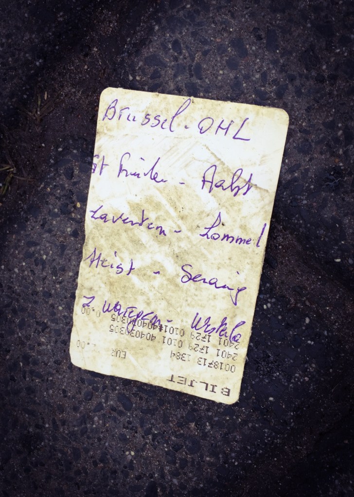 Voetbal. Te Voet in de Stad. Foto Hendrik Elie Vanden Abeele