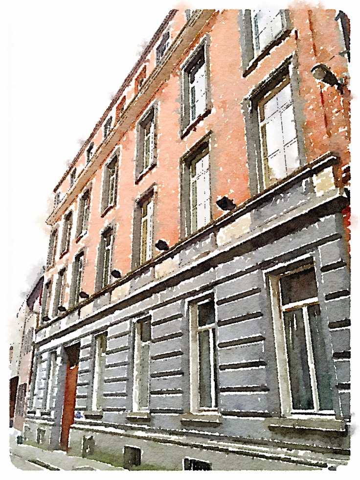 Huis Bethlehem Leuven Schapenstraat. Foto Hendrik Elie Vanden Abeele. Te Voet in de Stad