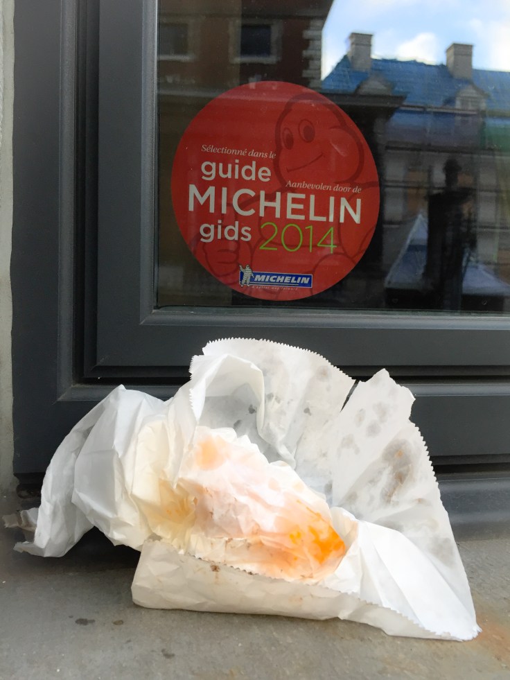 Restaurant d'Artagnan Leuven. Te Voet in de Stad. Foto Hendrik Elie Vanden Abeele