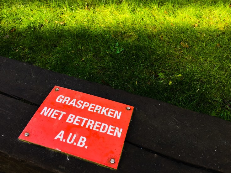 Gras. Te Voet in de Stad. Foto Hendrik Elie Vanden Abeele