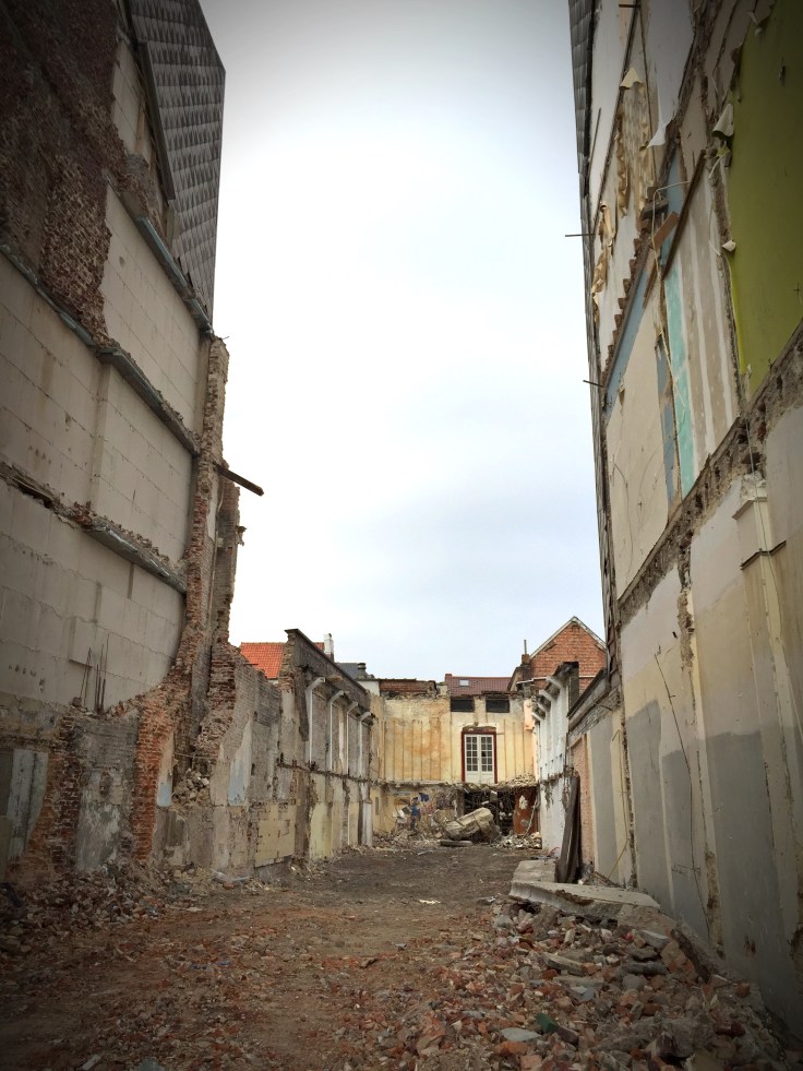 Vulling. Te Voet in de Stad. Foto Hendrik Elie Vanden Abeele