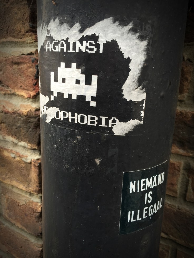 Homofobie. Te Voet in de Stad. Foto Hendrik Elie Vanden Abeele