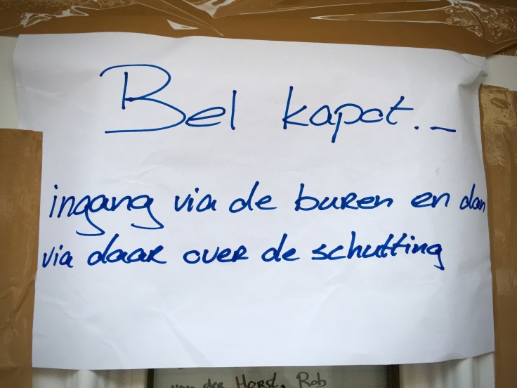 Schuttingtaal. Foto Hendrik Elie Vanden Abeele