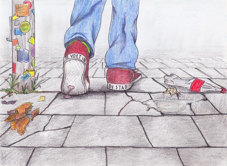 Te Voet in de Stad. Heleen Vanden Abeele