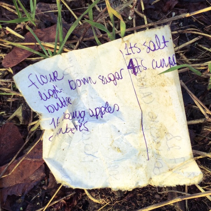 Groundtext #58 Recepy. Heverlee, Geldenaaksebaan, 19 februari 2015. Te Voet in de Stad. Hendrik Vanden Abeele