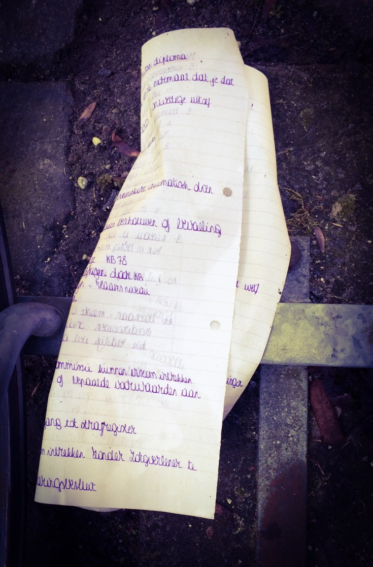 Groundtext #62. Leuven, Heilige-Geeststraat, 19 februari 2015. Te Voet in de Stad. Hendrik Vanden Abeele