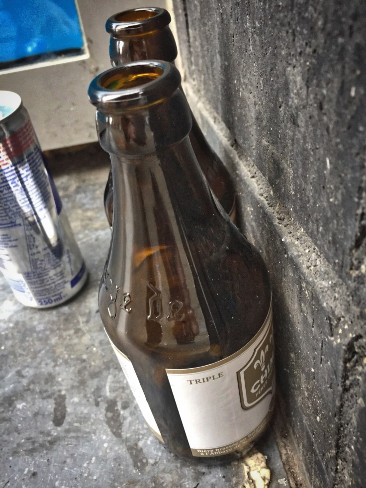 Booz #9 Chimay triple. Parijsstraat, 21 maart 2015. Te Voet in de Stad. Hendrik Vanden Abeele