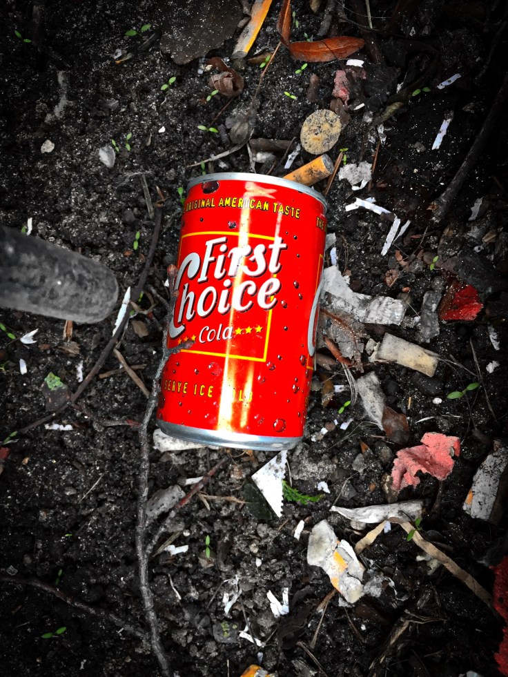 Booz #18 Fist Choice Cola. Leiden, Lange Mare, 8 februari 2015. Te Voet in de Stad. Hendrik Vanden Abeele