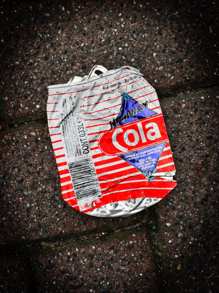 Booz #21 Highway Cola. Leiden, Schuttersveld, 8 februari 2015. Te Voet in de Stad. Hendrik Vanden Abeele