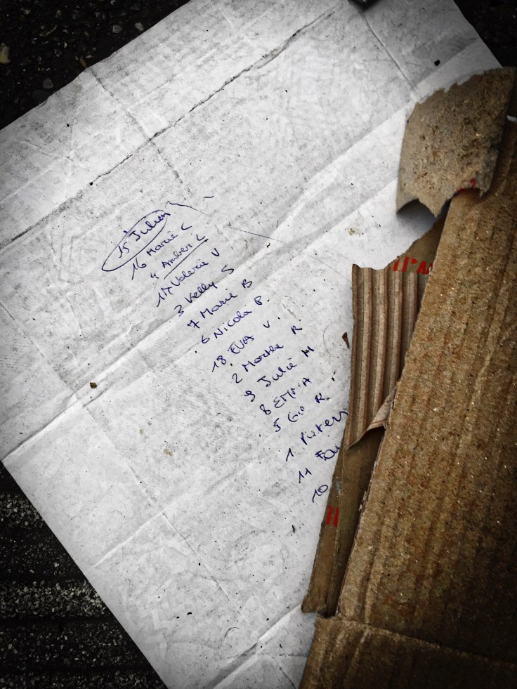 Groundtext #112 Julien. Leuven, Brusselsestraat, 13 oktober 2015, Foto Hendrik Elie Vanden Abeele. Te Voet in de Stad