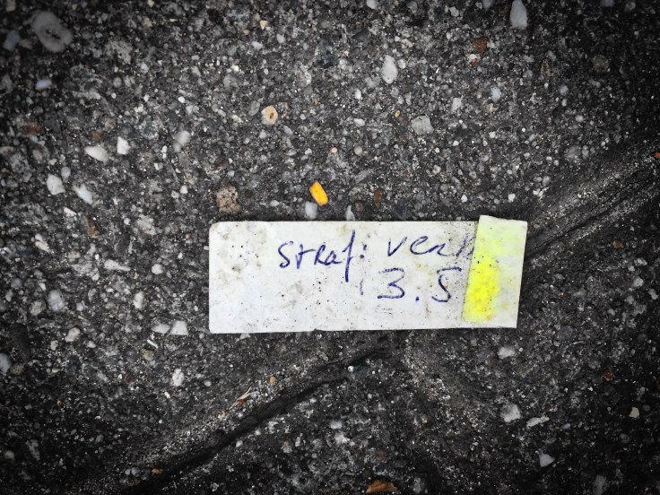 Groundtext #117 Dat vind ik wel straf. Leuven, Janseniusstraat, 24 september 2015, Foto Hendrik Elie Vanden Abeele. Te Voet in de Stad