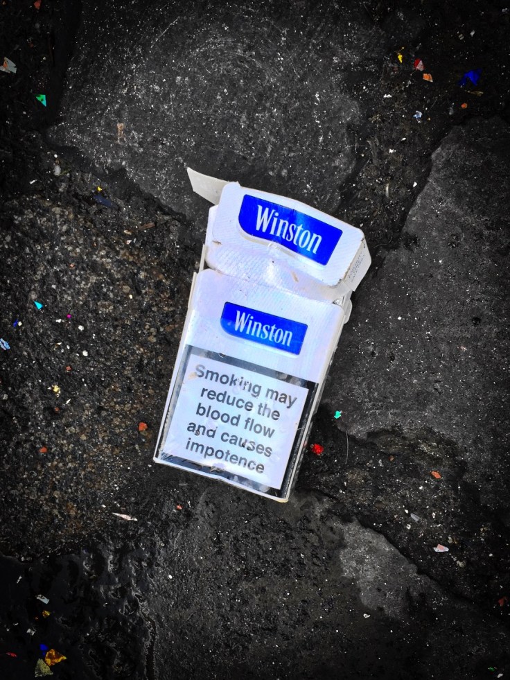 Nicotiana #6 Winston. Leuven, Handbooghof, 31 januari 2015, Foto Hendrik Elie Vanden Abeele. Te Voet in de Stad