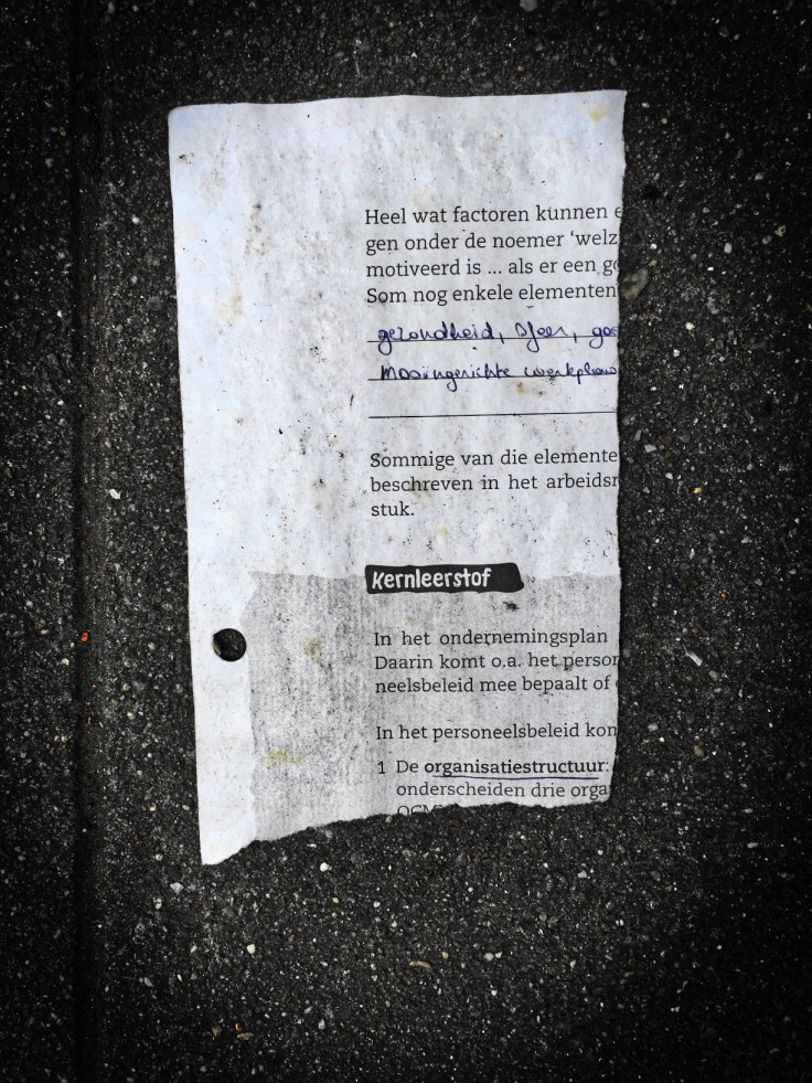 Groundtext #148 Kernleerstof. Leuven, Redingenstraat, 15 juni 2015, Foto Hendrik Elie Vanden Abeele. Te Voet in de Stad